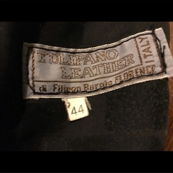 Gorgeous italian leather Tulipano Jacket - Picture 5 of 8